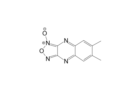 6,7-DIMETHYLFURAZANO-[3,4-B]-QUINOXALINE-1-OXIDE