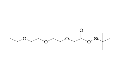 [2-(2-Ethoxyethoxy)ethoxy]acetic acid, tbdms derivative