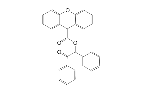 2-oxo-1,2-diphenylethyl 9H-xanthene-9-carboxylate