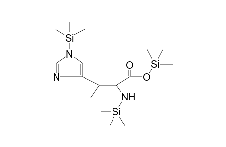 Trimethylsilyl 2-[(trimethylsilyl)amino]-3-[1-(trimethylsilyl)-1H-imidazol-4-yl]butanoate