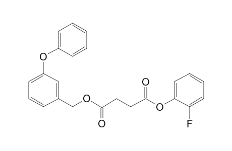 Succinic acid, 2-fluorophenyl 3-phenoxybenzyl ester