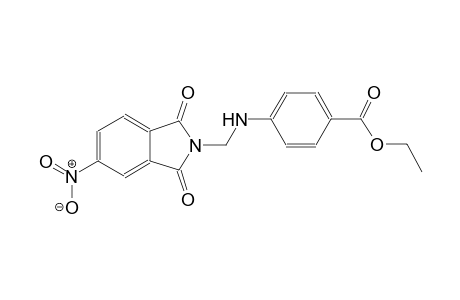 Ethyl 4-([(5-nitro-1,3-dioxo-1,3-dihydro-2H-isoindol-2-yl)methyl]amino)benzoate