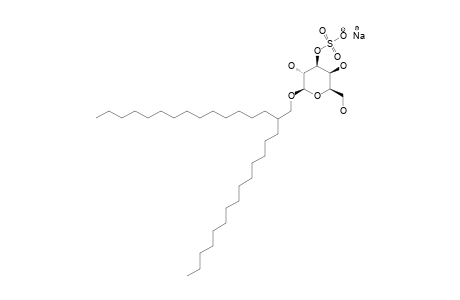 2-(TETRADECYL)-HEXADECYL-3-O-SULFO-BETA-D-GALACTOPYRANOSIDE-SODIUM-SALT