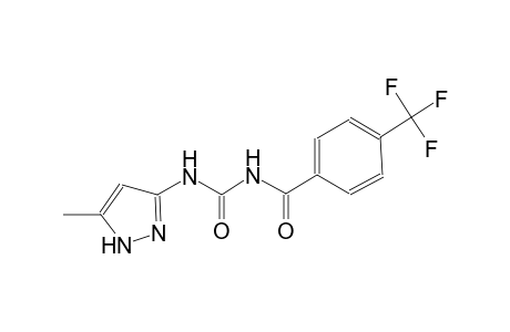 urea, N-(5-methyl-1H-pyrazol-3-yl)-N'-[4-(trifluoromethyl)benzoyl]-