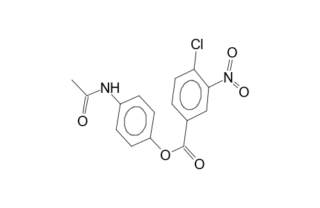 4-Acetamidophenyl 3-nitro-4-chlorobenzoate