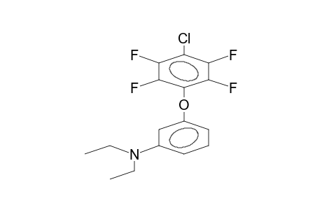 4-CHLORO-2,3,5,6-TETRAFLUORO-3'-DIETHYLAMINODIPHENYL ETHER