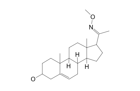 5-Pregnen-3.beta.-ol-20-one, o-methyloxime