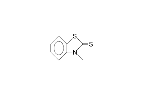 3-methyl-2-benzothiazolinethione