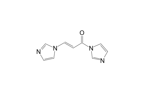 (E)-1,3-bis(1-imidazolyl)-2-propen-1-one