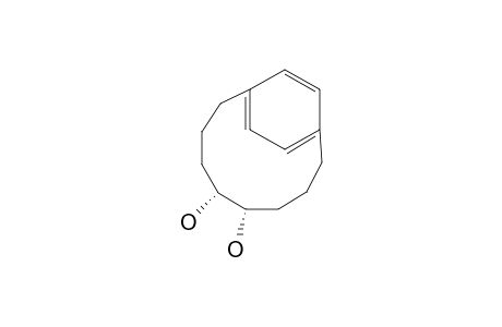 Bicyclo[8.2.2]tetradeca-10,12,13-triene-5,6-diol, cis-