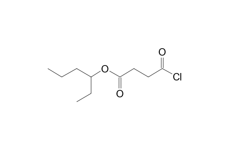 Succinic acid, monochloride 3-hexyl ester