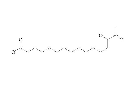 Methyl 14-hydroxy-15-methyl-15-hexadecenoate