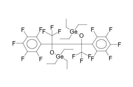 1,2-DI(TRIETHYLGERMYLOXY)-1,2-DI(TRIFLUOROMETHYL)-1,2-DI(PERFLUOROPHENYL)ETHANE