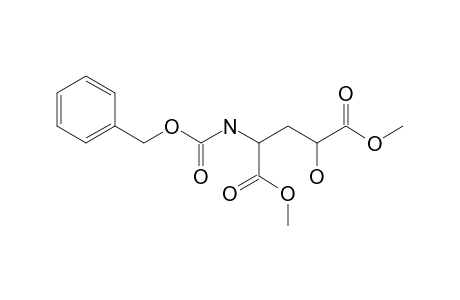 Dimethyl 2-(benzyloxycarbonylamino)-4-hydroxypentane-1,5-dioate