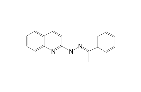 N-(1-Phenyl-ethylidene)-N'-quinolin-2-yl-hydrazine