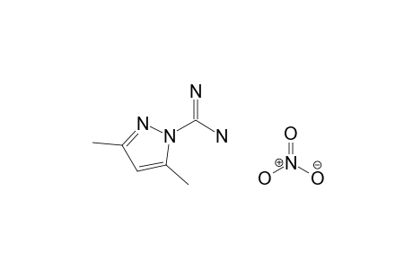 3,5-dimethylpyrazole-1-carboxamidine, mononitrate