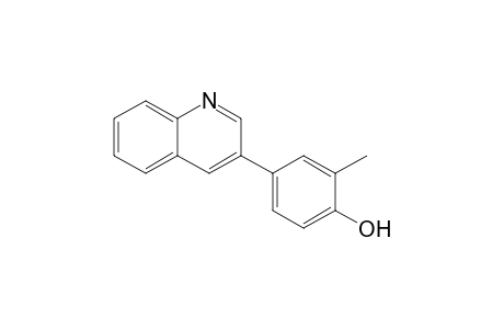 2-Methyl-4-(3-quinolinyl)phenol