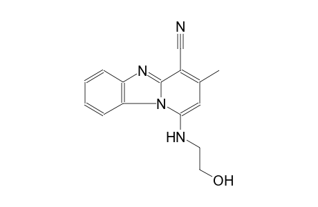 1-[(2-hydroxyethyl)amino]-3-methylpyrido[1,2-a]benzimidazole-4-carbonitrile