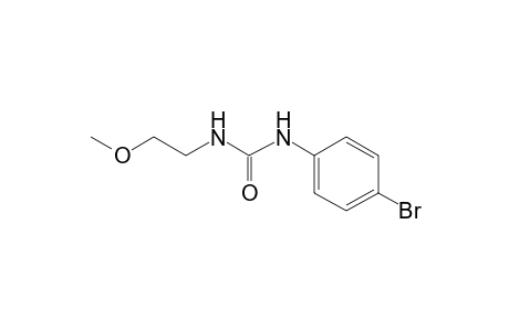 1-(p-bromophenyl)-3-(2-methoxyethyl)urea