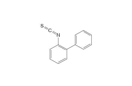 Isothiocyanic acid, 2-biphenylyl ester