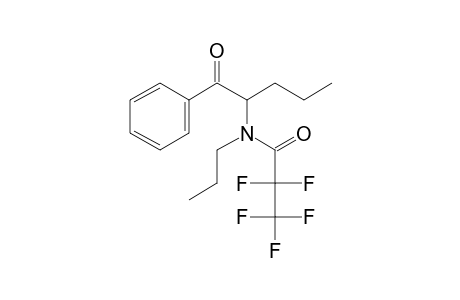 .alpha.-Propylaminopentiophenone, N-pentafluoropropionyl-