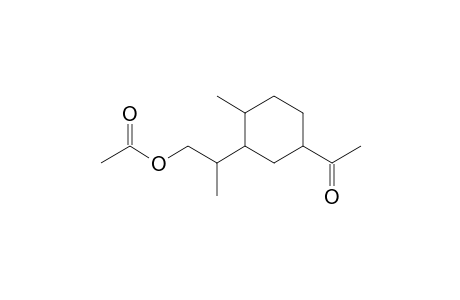 [3'-(Acetyloxy)-2'-propyl]-5-acetyl-2-methylcyclohexane