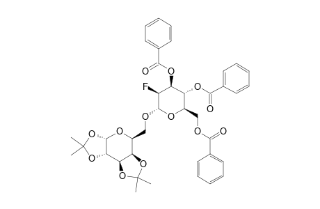 3',4',6'-TRI-O-BENZOYL-2'-DEOXY-2'-FLUORO-ALPHA-D-MANNOPYRANOSYL-(1'->6)-1,2:3,4-DI-O-ISOPROPYLIDENE-ALPHA-D-GALACTOPYRANOSE