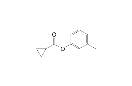 Cyclopropanecarboxylic acid, 3-methylphenyl ester