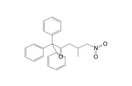 4-Methyl-5-nitro-1,1,1-triphenyl-pentan-2-one