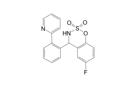 6-Fluoro-4-[2-(pyridin-2-yl)phenyl]-3,4-dihydrobenzo[e][1,2,3]oxathiazine 2,2-dioxide