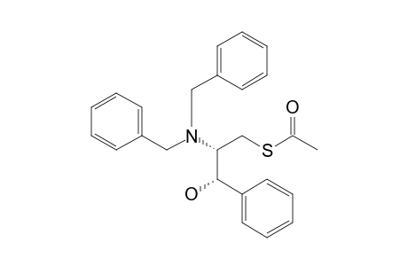 (1S,2S)-2-Dibenzylamino-1-phenyl-3-mercapto-1-propanol 3-acetate