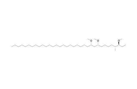 (3S,4R,9R,11S)-3,9,11-trimethoxy-4-methyl-tetratriacontane