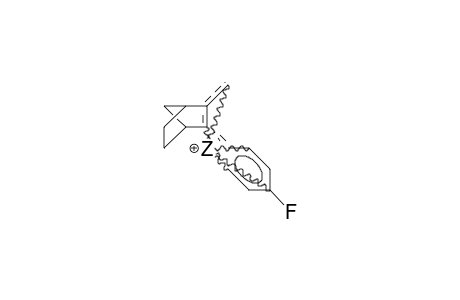 2-(4-Fluoro-phenyl)-3-methylidene-2-norbornyl cation