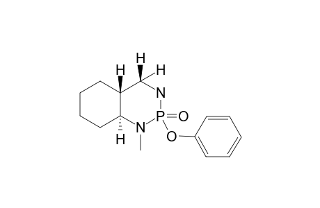 RAC-(2R,4AR,8AS)-1-METHYL-2-PHENOXY-1,2,3,4,4A,5,6,7,8,8A-DECAHYDRO-1,3,2-BENZODIAZAPHOSPHINE-2-OXIDE