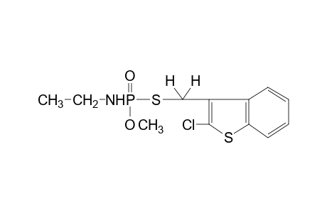 ethylphosphoramidothioic acid, S-[(2-chlorobenzo[b]thien-3-yl)methyl] O-methyl ester