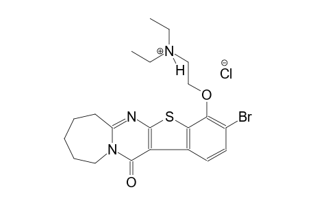 2-[(3-bromo-13-oxo-7,8,9,10,11,13-hexahydro[1]benzothieno[2',3':4,5]pyrimido[1,2-a]azepin-4-yl)oxy]-N,N-diethylethanaminium chloride