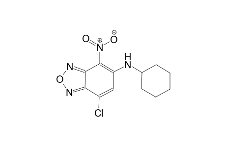 7-chloro-N-cyclohexyl-4-nitro-2,1,3-benzoxadiazol-5-amine