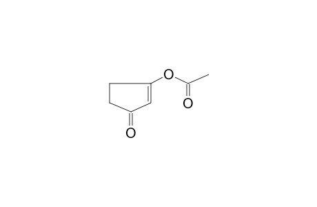 2-Cyclopenten-1-one, 3-(acetyloxy)-