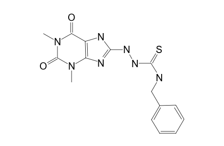 N-benzyl-2-(1,3-dimethyl-2,6-dioxo-2,3,6,7-tetrahydro-1H-purin-8-yl)hydrazinecarbothioamide