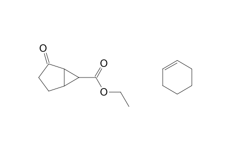 BICYCLO[3.1.0]HEXAN-3-ON-6-CARBOXYLIC ACID, 7-(1-CYCLOHEXEN-1-YL)-, ETHYL ESTER