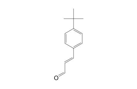 2-Propenal, 3-[4-(1,1-dimethylethyl)phenyl]-