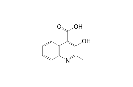 3-Hydroxy-2-methyl-4-quinolinecarboxylic acid