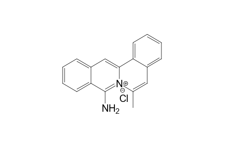 8-Amino-6-methyl-dibenzo[a,g]quinolizinium Chloride