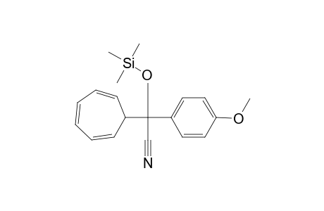2,4,6-CYCLOHEPTATRIEN-1-YL-(4-METHOXYPHENYL)-(TRIMETHYLSILOXY)-ACETONITRILE