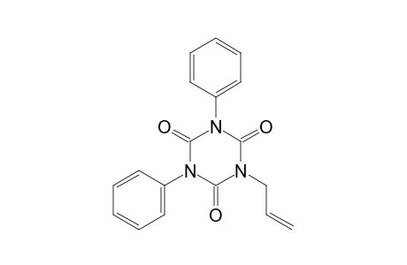 1-ALLYL-3,5-DIPHENYL-s-TRIAZINE-2,4,6(1H,3H,5H)-TRIONE