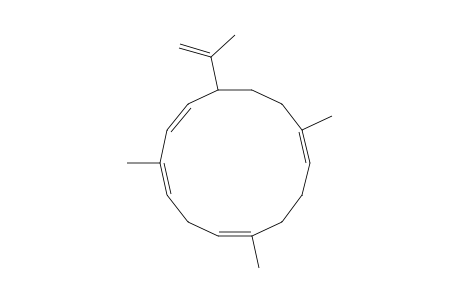 (1r,2e,4z,7e,11e)-cembra-2,4,7,11,15-pentaene