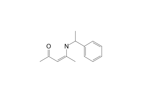 4-[(1-Phenylethyl)amino]pent-3-en-2-one