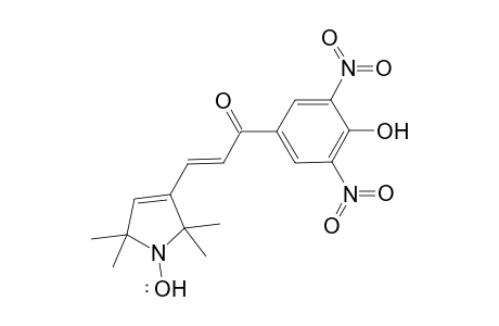 2,5-Dihydro-3-[3-(4-hydroxy-3,5-dinitrophenyl)-3-oxo-1-propenyl]-2,2,5,5-tetramethyl-1H-pyrrol-1-yloxyl redical