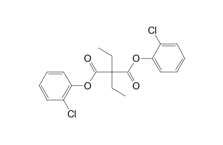 Diethylmalonic acid, di(2-chlorophenyl) ester