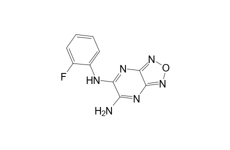 5-Amino-6-(2-fluoroanilino)furazano[3,4-b]pyrazine